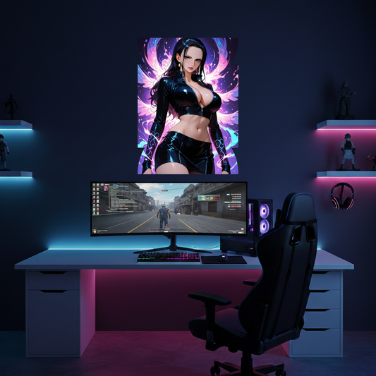 Nico Robin – Anime Metal Poster, Glossy Wall Art & Premium One Piece Metal Display