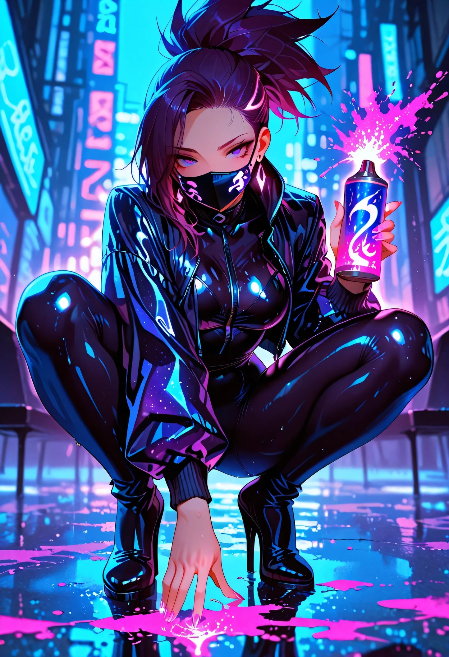 K/DA Akali – Neon Shadow